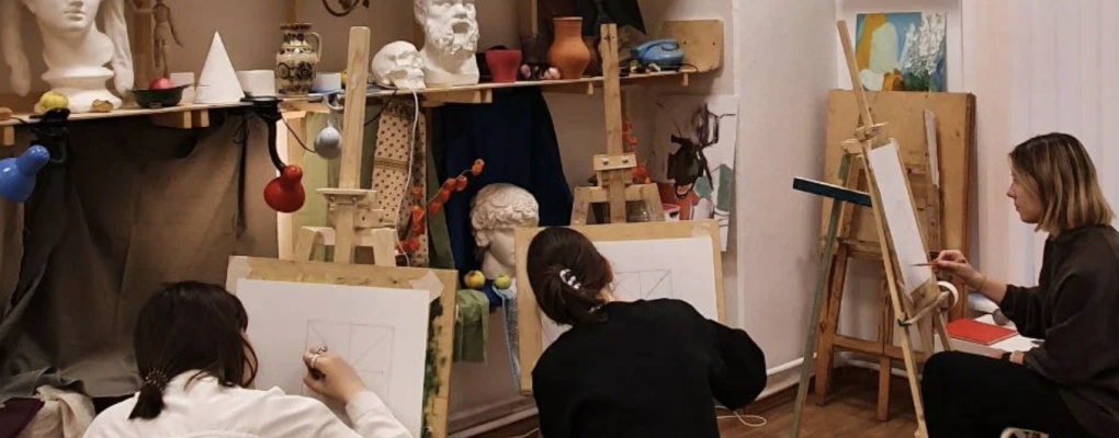 Школа рисования «баня»